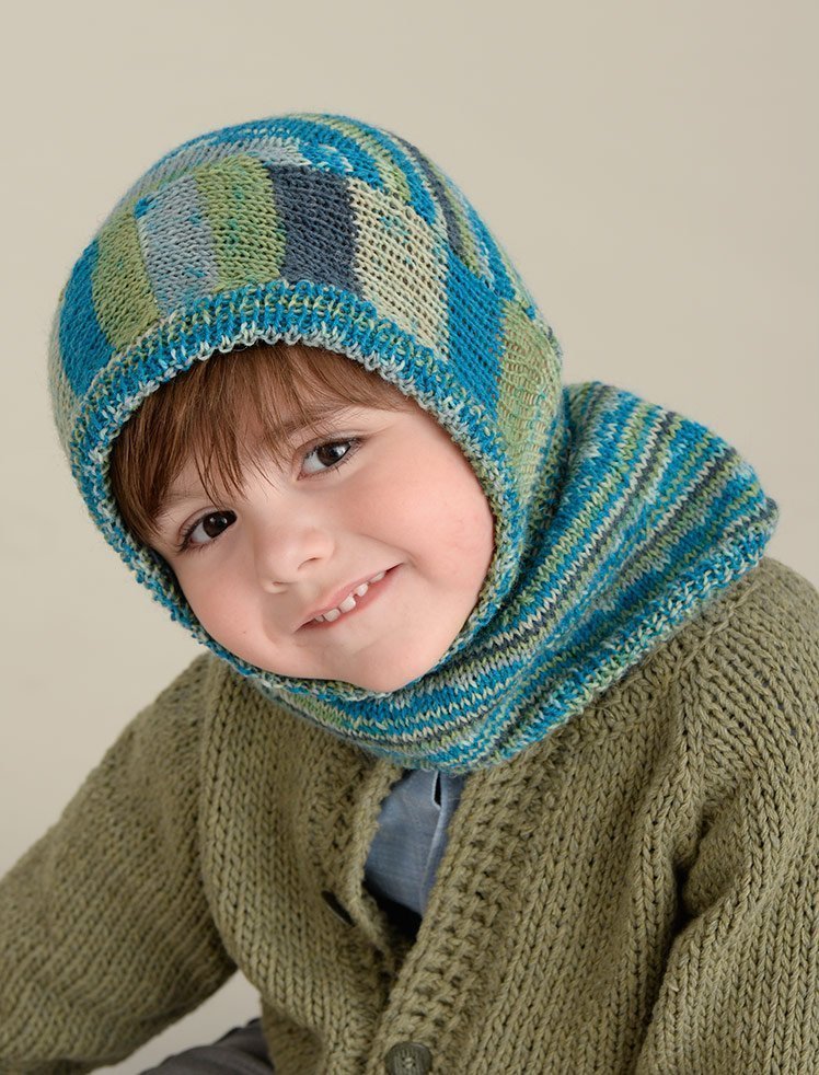 Modèle tricot cagoule à télécharger - Laines Plassard