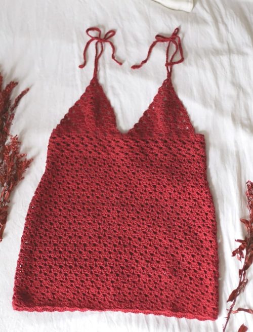 Nuisette au crochet modele gratuit à tricoter a plat