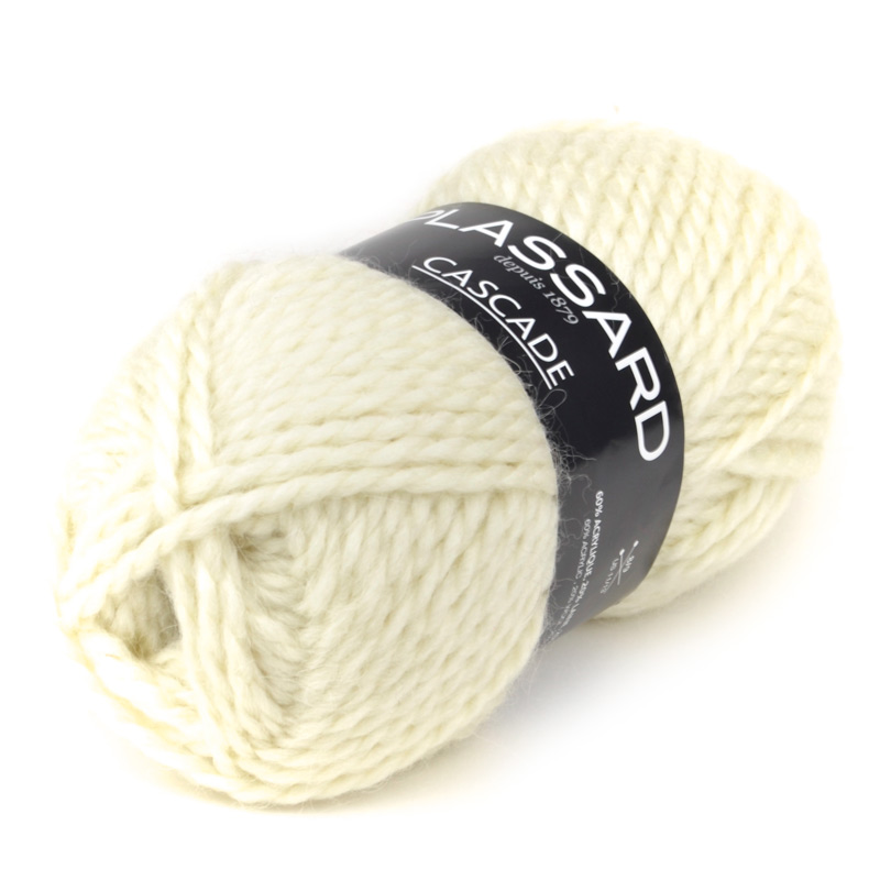 Laine tricoter Cascade de Plassard col 27