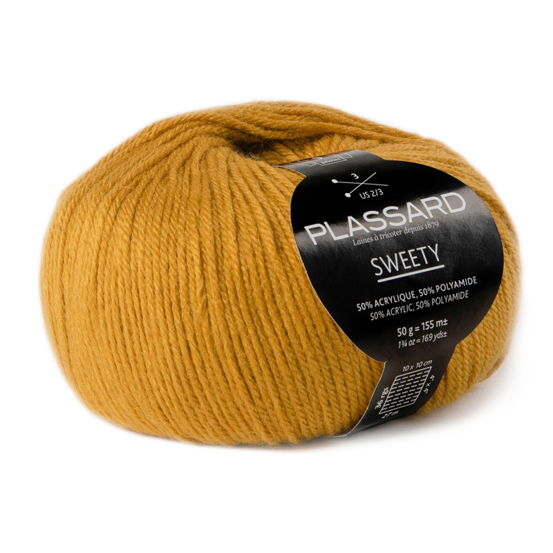Laine tricoter sweety de Plassard col 44