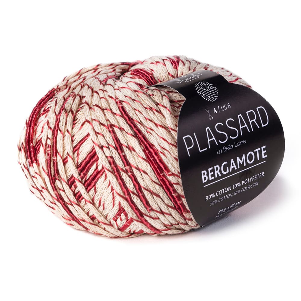 Laine tricoter BERGAMOTE de Plassard col 63