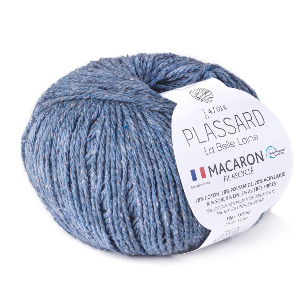 Laine tricoter MACARON de Plassard col 24