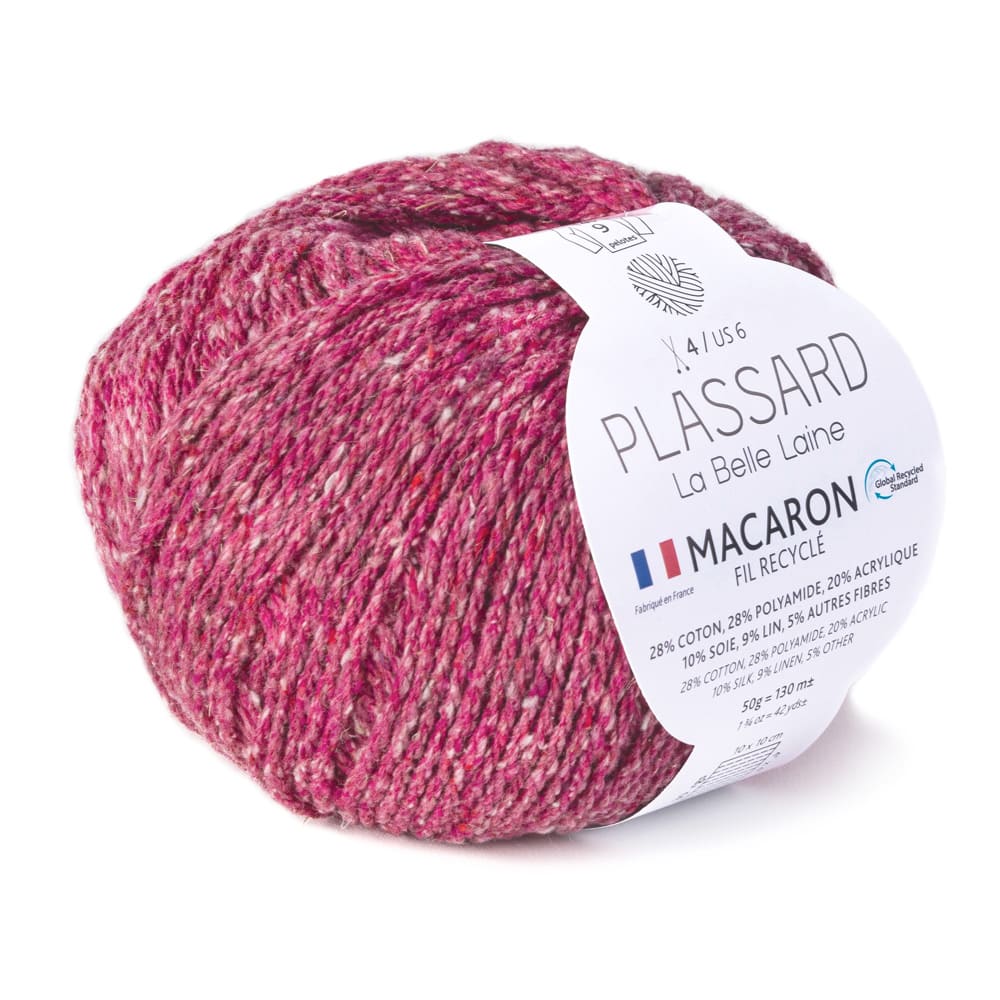 Laine tricoter MACARON de Plassard col 31