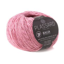 Balia tricot coton et chanvre col 31 - rose